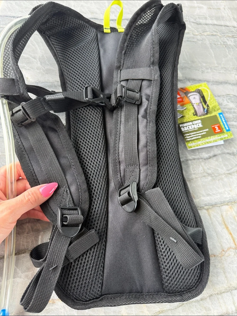 Ozark Trail Gray & Black Hydration Backpack - Men's